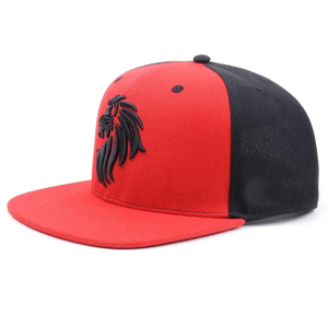 Casquette de baseball grise à 6 panneaux avec broderie de feuille blanche sur le panneau avant, ajustée, unisexe, décontractée - Product Image 4