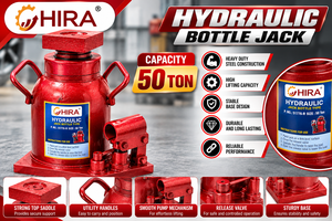 Cric hydraulique HIRA 51771-R type bouteille sans poignée 50 tonnes - Product Image 3