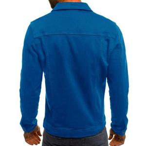 2023 Offre Spéciale veste en jean personnalisée en gros veste de mode en plein air pour hommes veste en jean sur mesure - Product Image 3