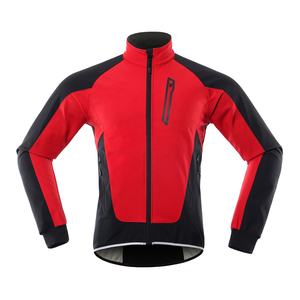 Waterproof Men <b>Cycle</b> Jacket Waterproof Windproof Thermal Fleece Bike Jersey Riding Running Autumn <b>Winter</b> Jacket Coat - Product Image 3
