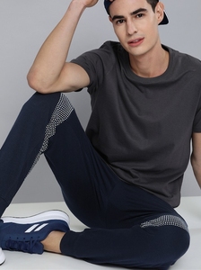 He She Wears Men's Solid Cotton Fleece Sweatpants Drawstring Elastic Waist Side Pockets Breathable Casual Joggers <b>Winter</b> Wear - Product Image 6