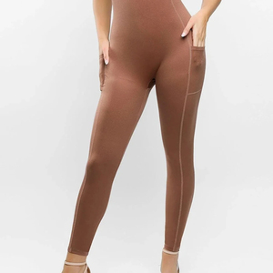 Women Sportswear High Elastic One Piece Bodysuit Custom <b>Tight</b> Sports Jumpsuit Workout Long Yoga Jumpsuit for Women Yoga Wear - Product Image 2