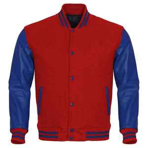 2025 Unisex Custom Logo Stand Collar Varsity <b>Jacket</b> Wholesale Cotton <b>Fleece</b> Baseball Letterman Winter Woven Fabric <b>Jacket</b> - Product Image 3