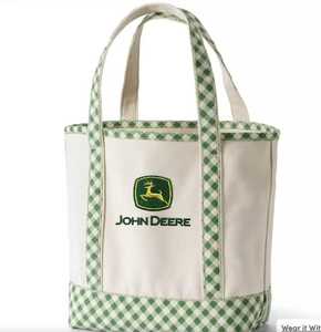 Bolso Tote Casual de Lona con Bordado de Frutas, Cierre de Cremallera, Dos Asas con Ribete Festoneado, Bolso de Hombro, Logotipo Personalizado, para Playa y Compras - Product Image 3