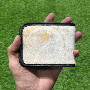 Wholesale Genuine Hair On Hide <b>Wallet</b> Mens <b>Compact</b> Cash Holder Handmade Premium Cowhide Leather Material - Product Image 4