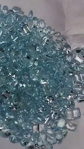 Piedra facetada de aguamarina azul natural para la fabricación de joyería artesanal y colecciones de joyería con gemas personalizadas - Product Image 4