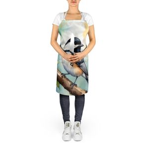 Massachusetts Blackcapped Chickadee Large Multicolor Kitchen <b>Apron</b> Unisex Adult Women <b>Men</b> for <b>Cooking</b> Baking Crafts Gardening - Product Image 5