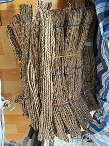 Dried Water Hyacinth Strands Rope Twisted Natural Brown Craft Material Woven Bunch Handicraft Furniture Vietnam Customized Size - Product Image 2