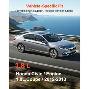 Kit di sostituzione supporti motore e trasmissione compatibili per Honda Civic 1.8L Coupé 2012-2013, set da 3 - Product Image 4