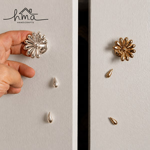 Handcrafted Modern Solid Brass Cabinet <b>Knob</b> Brushed Gold Finish Minimalist <b>Drawer</b> Pull Wardrobe Door Handle Furniture Hardware - Product Image 5