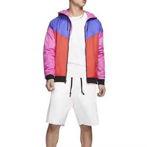Conjunto de Chaqueta Cortavientos con Capucha de Secado Rápido, Estilo Deportivo, para Verano, Informal, de Poliéster, Fabricado en Pakistán - Product Image 2