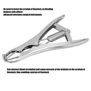 Pince coupante pour queues de porcelets Optitech Healthcare CB-899, nouvelle version en aluminium argenté et ABS, équipement agricole, garantie 1 an, vente au détail - Product Image 1