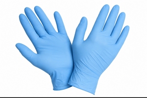 Gants en nitrile imperméables pour médecins, infirmières, cliniques dentaires, 3 mil, jetables, sans poudre, bleus, gants d'examen médicaux, certifiés ISO - Product Image 3