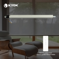 Commande en gros de moteur à tube basse tension 12V KYOK pour l'intégration à la maison intelligente