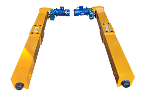 Grue EOT à entraînement par moteur et boîte de vitesses, 5 tonnes, 17,5 mètres, de haute qualité |   Pont roulant robuste à poutre simple/double - Product Image 2