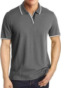 Polo décontracté à manches courtes pour homme 2026 – Idéal pour le golf, le sport et le fitness – Coupe ajustée avec col montant - Product Image 6