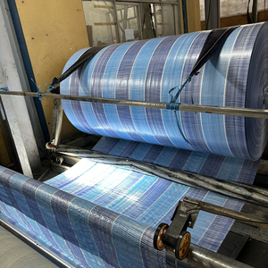 Bâche en PE rayée de qualité supérieure, TRÈS RÉSISTANTE et haute durabilité, grande capacité, tailles et couleurs au choix, toile rayée robuste. - Product Image 5