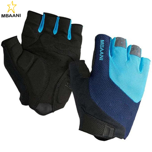 ถุงมือปั่นจักรยานแบบไม่มีนิ้วสำหรับผู้ชาย แผ่นเจลรองรับแรงกระแทกทนทานและน้ำหนักเบา - Product Image 1