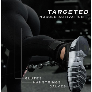Correas acolchadas para tobillos para levantamiento de pesas, accesorio para máquina de cable de gimnasio, venta al por mayor en Europa, ajustables - Product Image 2