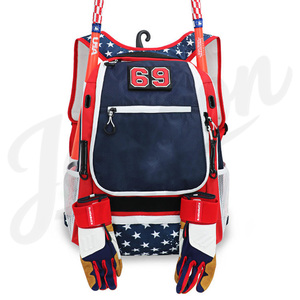 Heavy Duty <b>Baseball</b> Equipment Bag Spacious Kit Bag with Shoe Compartment & <b>Bat</b> Holder Large Storage Kit Bag for <b>Bats</b>, Gloves - Product Image 1
