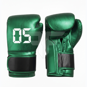 Gants de boxe en cuir en gros, best-seller, haute qualité, sur mesure, conception OEM, gants de sparring anti-humidité - Product Image 4