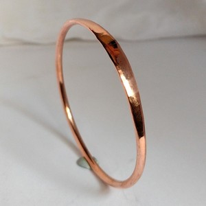 European and American Retro <b>Red</b> Copper <b>Bracelet</b> Hammered Rustic Copper Wire Magnetic <b>Bracelet</b> - Product Image 6