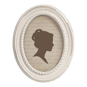 Cadre photo en bois MDF artisanal écologique en bois brun, style rustique vintage, créatif et durable, pièce d'ameublement. - Product Image 4