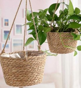 Tapiz de Yute Tejido a Mano Artesanal Tradicional con Textura Natural, Arte Decorativo Rústico para Pared - Product Image 2