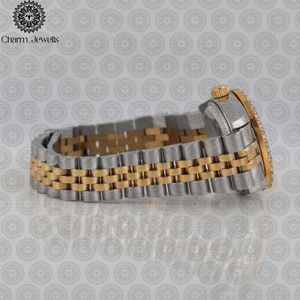 Reloj de Lujo para Hombre Charm Jewells, Caja de Acero Inoxidable, Esfera Analógica de 40 mm, Cierre Oculto con Botón, Cristal, Mecánico, 10 Bar - Product Image 2