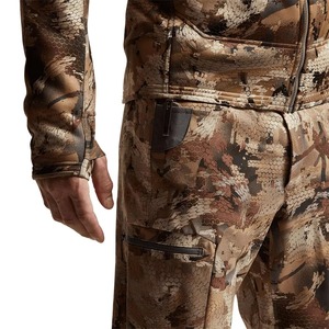 Pantalon de chasse camouflage unisexe, impression HD, imperméable, coupe-vent, respirant, anti-UV, softshell en polyester, couleur personnalisée - Product Image 5