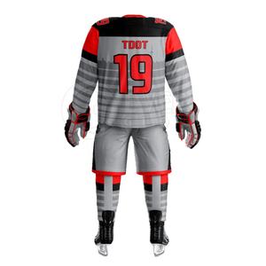 เสื้อฮ็อกกี้คุณภาพสูงสวมชุดระเหิดชื่อทีมโลโก้ระเหิดทีมชุดที่กําหนดเองทําชุดฮ็อกกี้น้ําแข็งผู้ชาย - Product Image 2