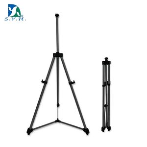 Chevalet de peinture en aluminium noir avec un large angle d'ouverture pour les présentoirs tactiques et publicitaires en extérieur - Product Image 2