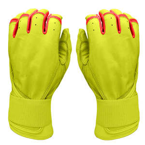 Dernier design, qualité supérieure, cuir, paume antidérapante, respirant, fermeture auto-agrippante, personnalisé, ambidextre, batte de baseball pour adulte - Product Image 5