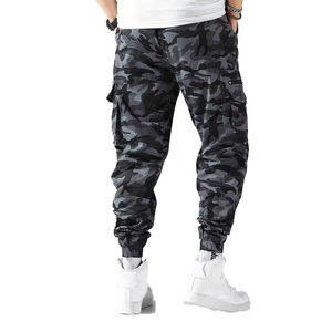 Casual Loose Fit Men <b>Drawstring</b> Cargo Pants Stylish Multi Pocket <b>Trousers</b> For Outdoor And Casual Wear Men Urban Cargo Pants - Product Image 1