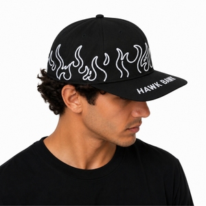 Casquette de baseball unisexe personnalisée à visière plate, style streetwear, avec logo personnalisé, respirante, avec œillets, pour homme et femme - Product Image 4