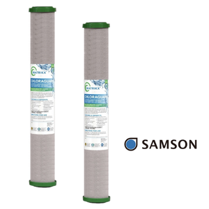 Filtre à eau à haut débit à base de charbon actif de coque de noix de coco pour la réduction du sable, de la rouille et des sédiments, sans chlore - Product Image 1