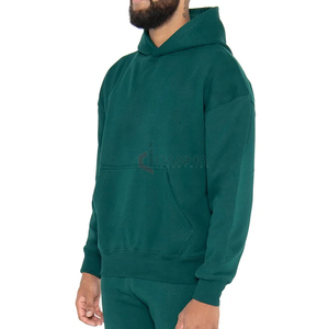 Sudadera Vintage para Hombre |   Tela Francesa de Algodón de 500 g/m² de Alto Gramaje |   Camiseta básica de corte regular con hombros caídos |   Proveedor OEM - Product Image 6