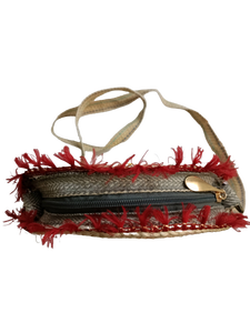 Sac rond en jute naturel, sac fourre-tout écologique fait à la main pour le shopping - Product Image 3