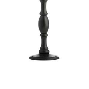 Nouveau support à bougie en aluminium coulé finition noir mat pour la décoration de la maison, qualité supérieure, fait main, personnalisé, vente en gros S/2 - Product Image 5