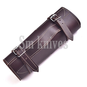 Juego de Cuchillos de Caza de Acero de Damasco de Grado Industrial Sm Knives de 6 Piezas, Mango de Madera, Hoja Biselada de Punta Caída, Garantía de 3 Años, OEM/ODM - Product Image 2