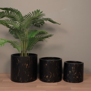 Macetas de Metal Rústicas con Diseño Martillado, Duraderas para Interiores y Exteriores, para Decoración del Hogar y Jardín - Product Image 5