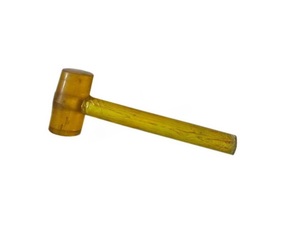 Martillo de Joyería SUNTOOLS/STIPL con Mango en T, 6 Piezas, Cabeza de Goma de 60 mm, Puntas Reemplazables para Fabricación de Joyería DIY - Product Image 1