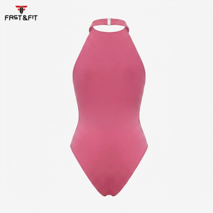 Traje de Baño de Mujer de Alta Calidad Personalizado, Traje de Baño de Verano para Playa, Color y Logotipo Personalizados, Spandex y Poliéster - Product Image 5