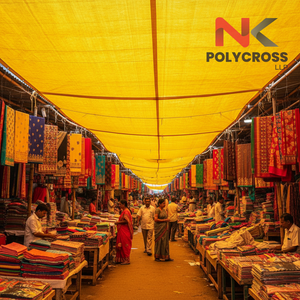 Lona Impermeable Resistente para Mercado, Lona de Tela para Mercado de Tamaño Personalizado, Fabricante de Lonas para Cubrir Puestos al Aire Libre - Product Image 3