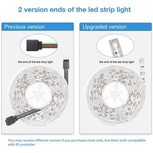 Tira de Luces LED RGB de 32.8 pies con Cambio de Color, Tira de Luces Inteligente con Control Remoto y Fuente de Alimentación para Decoración de Dormitorio, Escritorio y Hogar - Product Image 4
