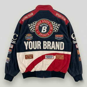 2026 OEM Meilleure vente Veste universitaire de course F1 sur mesure, imperméable, respirante, en coton, pour l'extérieur, brodée, été et hiver - Product Image 4