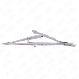 Porte-aiguille Kalt droit de qualité supérieure, instruments chirurgicaux ophtalmiques Kalt avec système de maintien de l'aiguille pour microchirurgie - Product Image 6