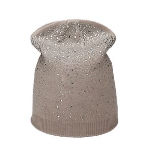 Gorros Jacquard Personalizados con Pedrería, Gorros de Invierno Cálidos y Elegantes con Pedrería Brillante, Hechos en Pakistán - Product Image 2