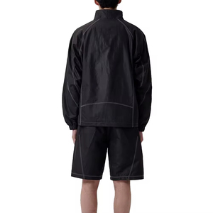 Men's High Quality Winter Hooded Casual <b>Tracksuit</b> Set Custom Logo New Design <b>Waterproof</b> Windbreaker Eco-Friendly Lightweight - Product Image 3