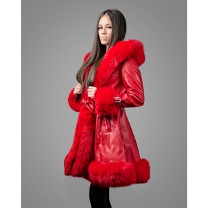 Abrigo Largo de Piel Sintética Elegante para Mujer, Abrigo de Invierno con Cinturón de Lujo, Ropa Exterior Cálida y Moderna de Primera Calidad, Proveedor Mayorista OEM Personalizado - Product Image 5